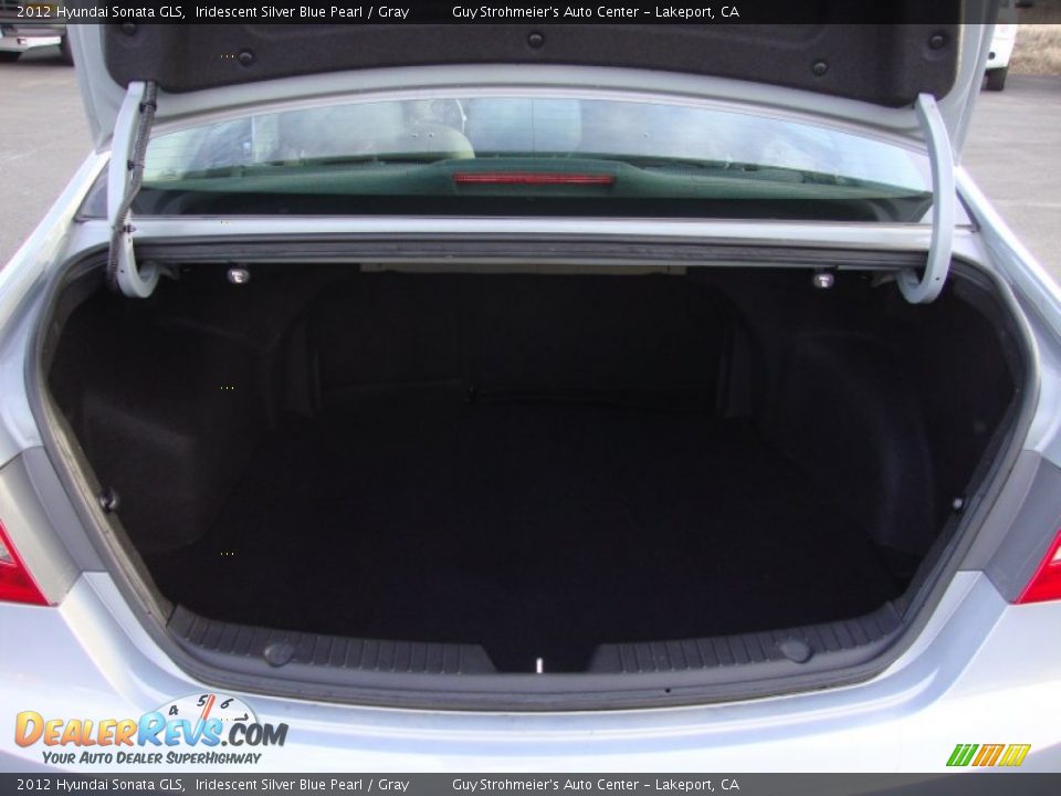 2012 Hyundai Sonata GLS Iridescent Silver Blue Pearl / Gray Photo #24