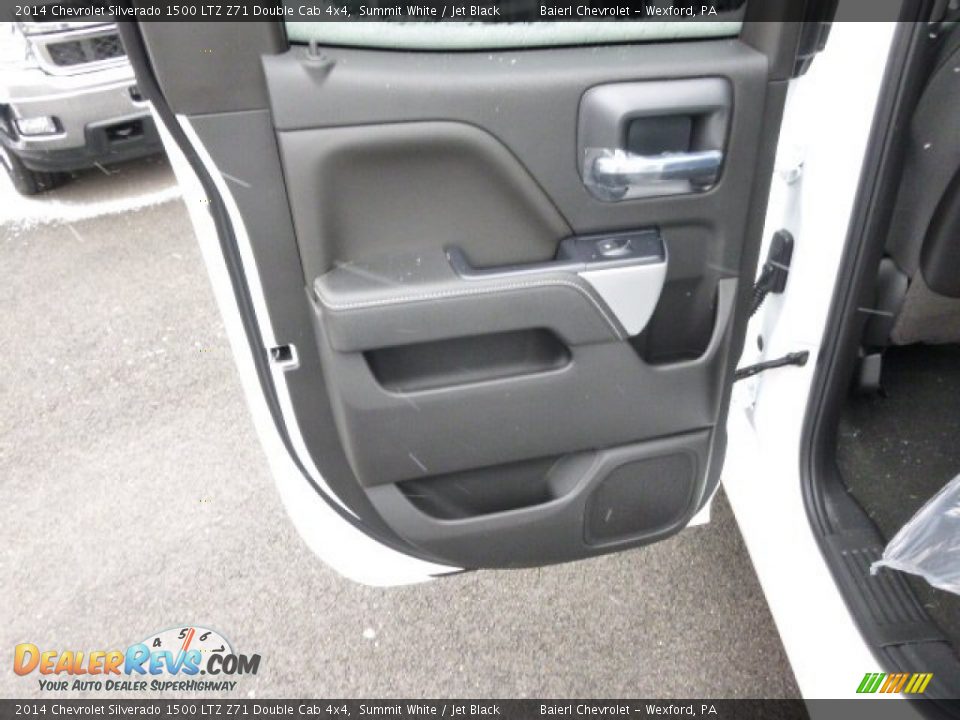 2014 Chevrolet Silverado 1500 LTZ Z71 Double Cab 4x4 Summit White / Jet Black Photo #13