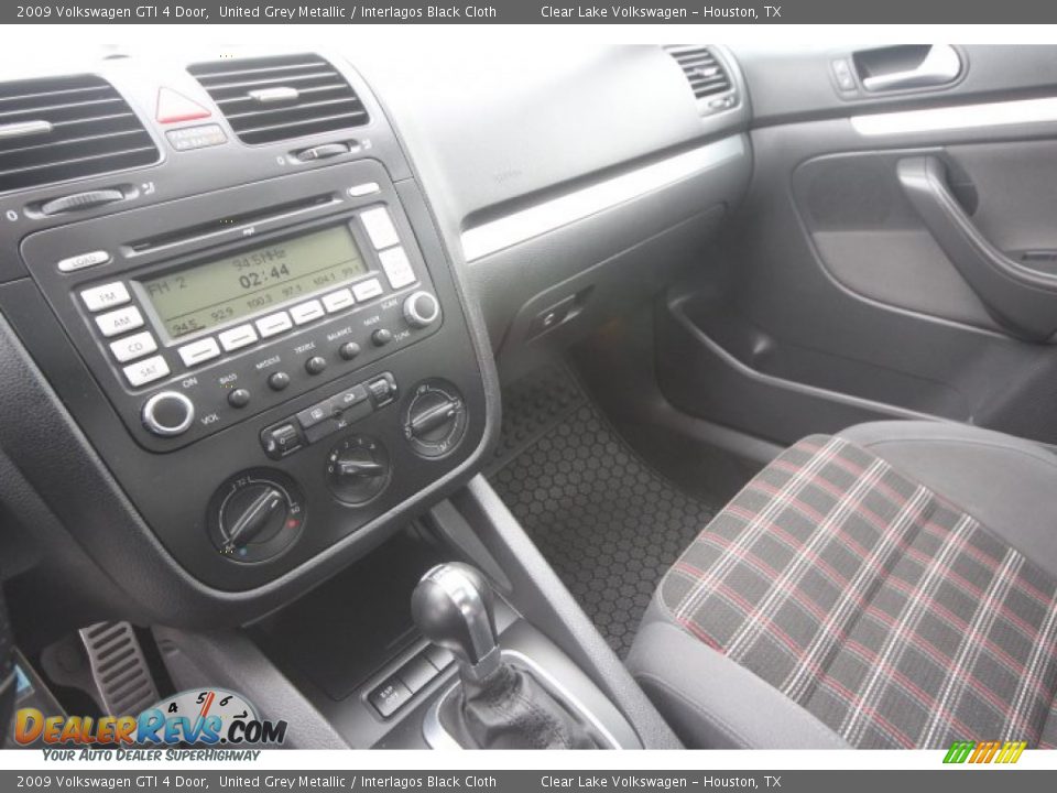 2009 Volkswagen GTI 4 Door United Grey Metallic / Interlagos Black Cloth Photo #13