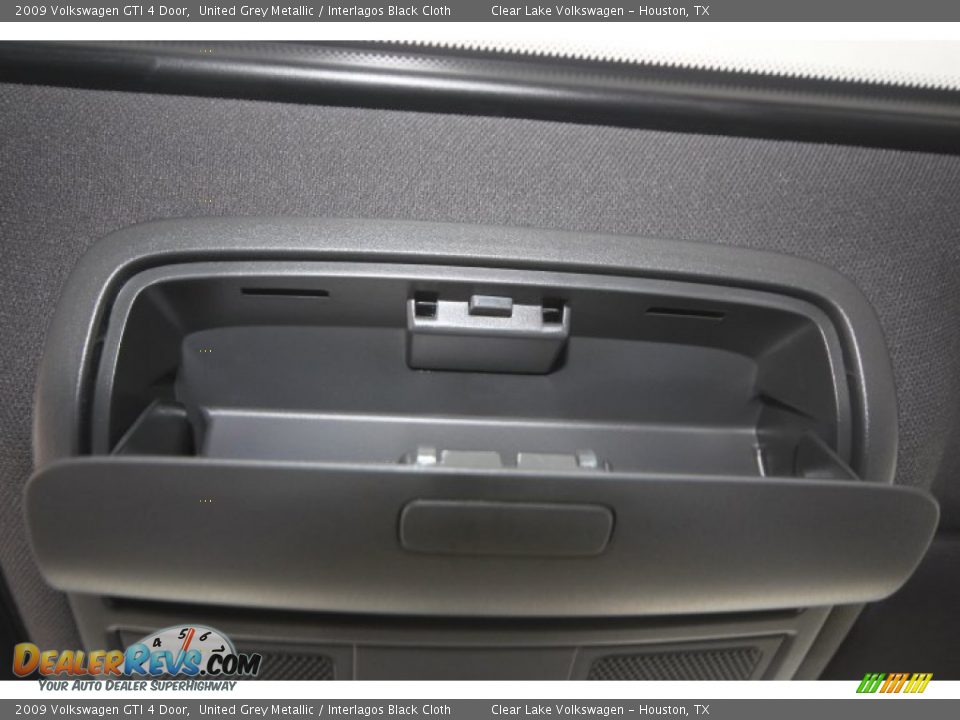 2009 Volkswagen GTI 4 Door United Grey Metallic / Interlagos Black Cloth Photo #20