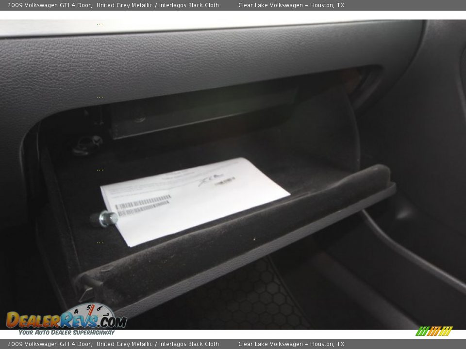 2009 Volkswagen GTI 4 Door United Grey Metallic / Interlagos Black Cloth Photo #21