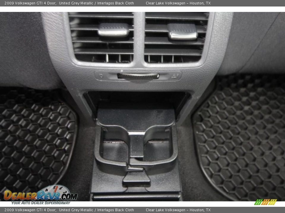 2009 Volkswagen GTI 4 Door United Grey Metallic / Interlagos Black Cloth Photo #26