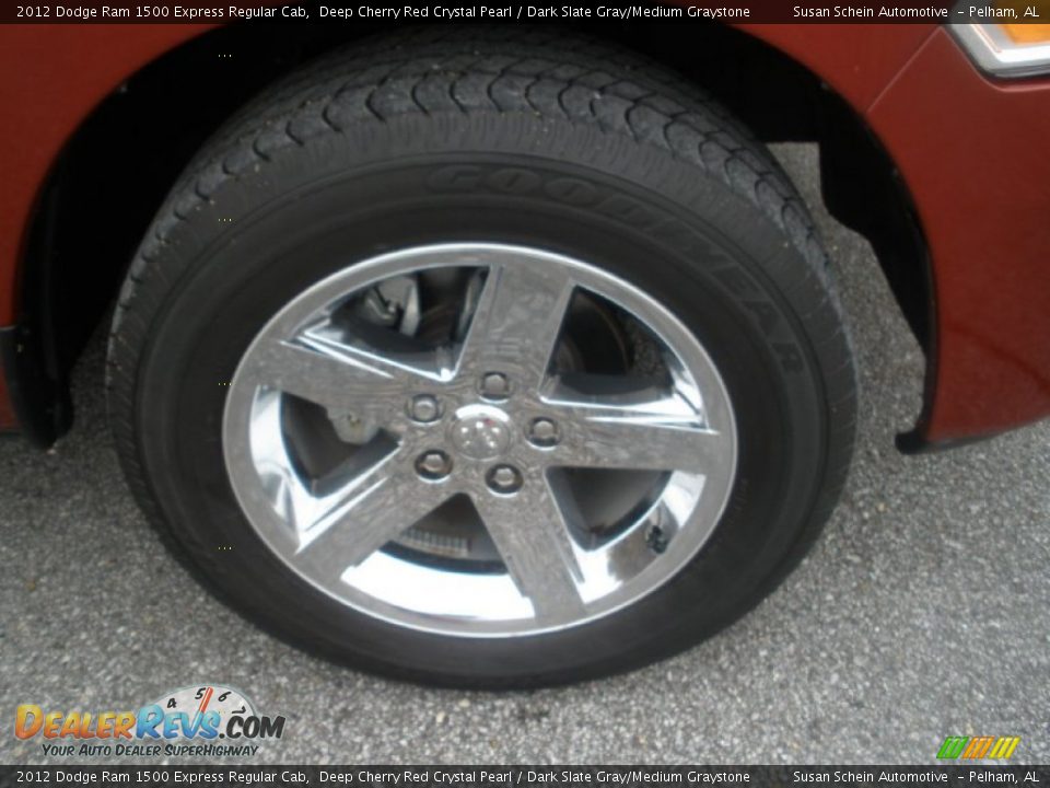 2012 Dodge Ram 1500 Express Regular Cab Deep Cherry Red Crystal Pearl / Dark Slate Gray/Medium Graystone Photo #12