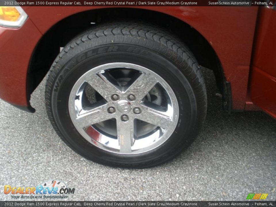 2012 Dodge Ram 1500 Express Regular Cab Deep Cherry Red Crystal Pearl / Dark Slate Gray/Medium Graystone Photo #19