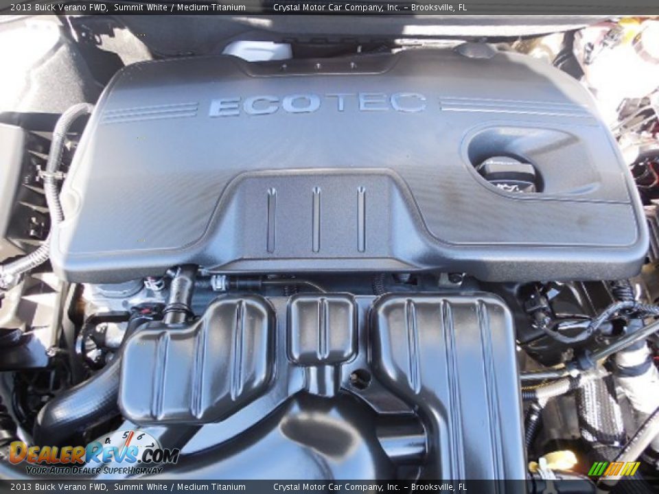2013 Buick Verano FWD 2.4 Liter SIDI DOHC 16-Valve VVT ECOTEC 4 Cylinder Engine Photo #16