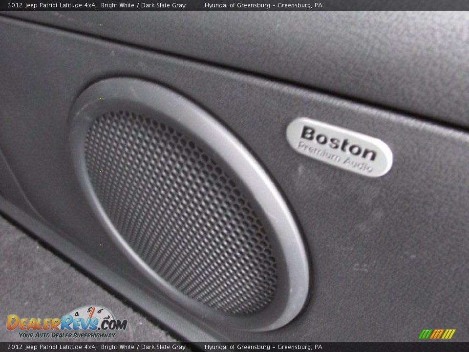 2012 Jeep Patriot Latitude 4x4 Bright White / Dark Slate Gray Photo #21