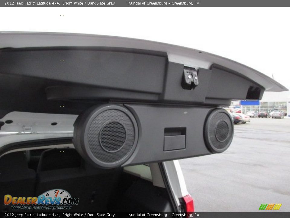 2012 Jeep Patriot Latitude 4x4 Bright White / Dark Slate Gray Photo #22