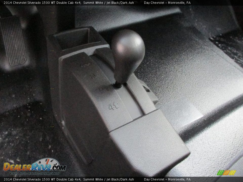 2014 Chevrolet Silverado 1500 WT Double Cab 4x4 Summit White / Jet Black/Dark Ash Photo #15