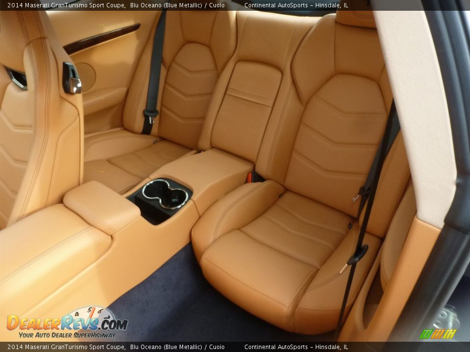 Rear Seat of 2014 Maserati GranTurismo Sport Coupe Photo #10