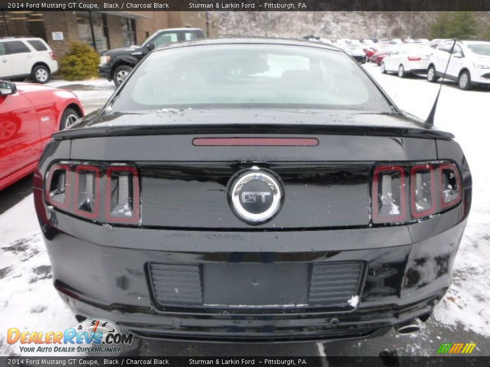 2014 Ford Mustang GT Coupe Black / Charcoal Black Photo #3