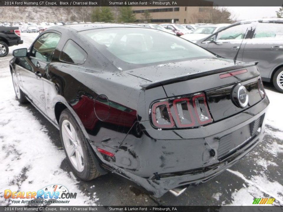 2014 Ford Mustang GT Coupe Black / Charcoal Black Photo #4