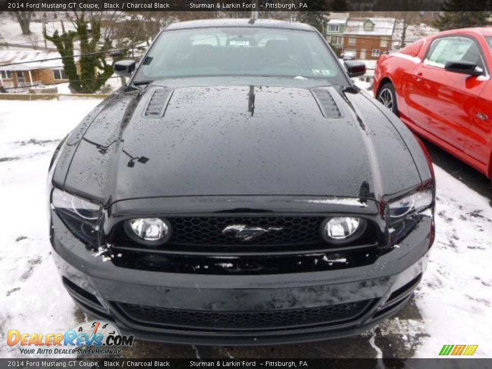 2014 Ford Mustang GT Coupe Black / Charcoal Black Photo #6