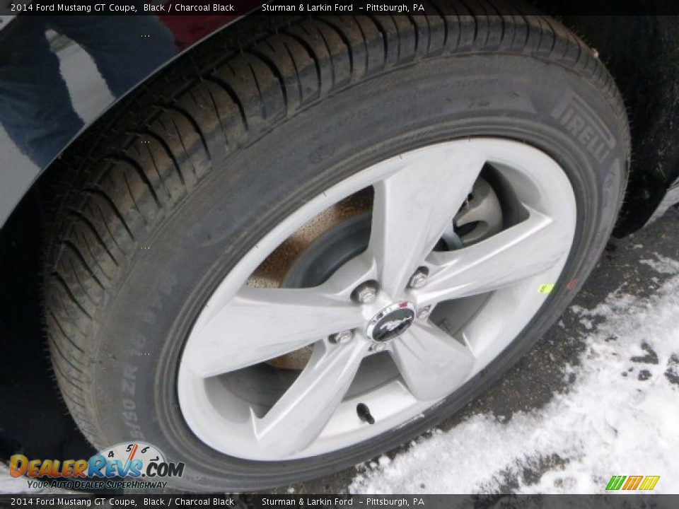 2014 Ford Mustang GT Coupe Black / Charcoal Black Photo #7