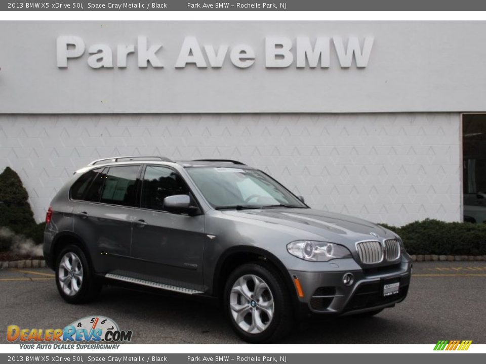 2013 BMW X5 xDrive 50i Space Gray Metallic / Black Photo #1