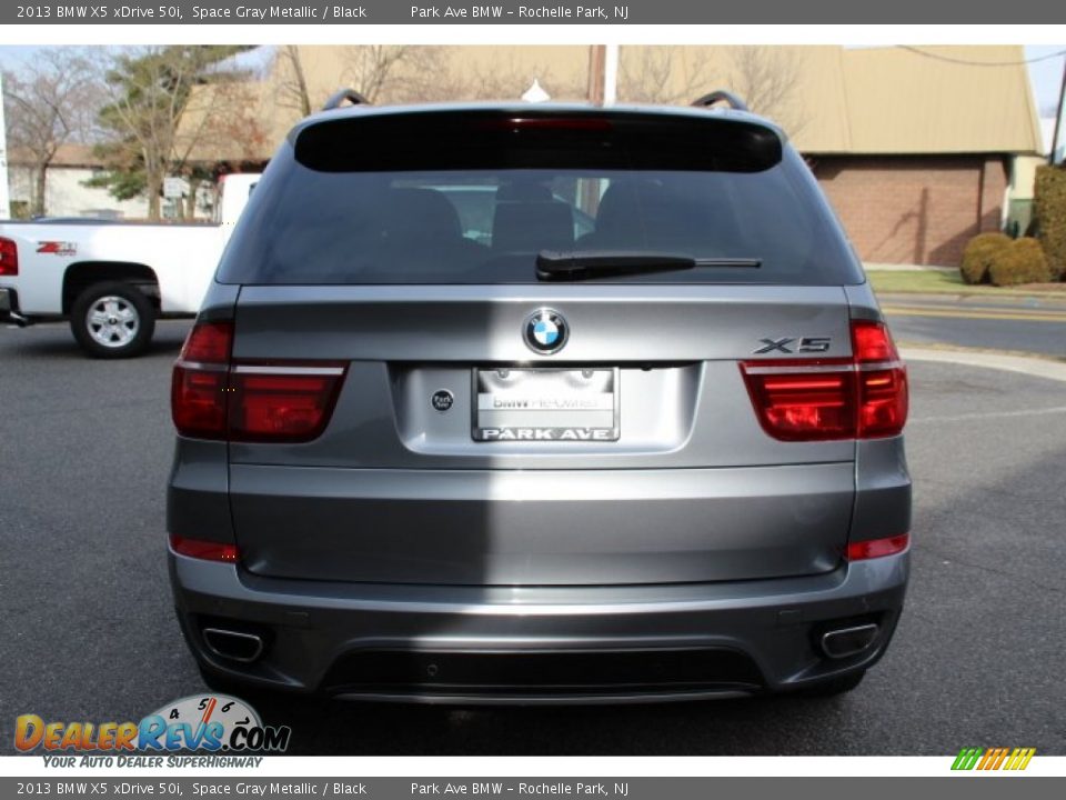 2013 BMW X5 xDrive 50i Space Gray Metallic / Black Photo #4