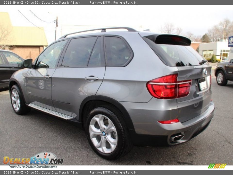 2013 BMW X5 xDrive 50i Space Gray Metallic / Black Photo #5