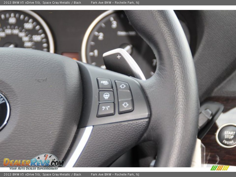 2013 BMW X5 xDrive 50i Space Gray Metallic / Black Photo #18