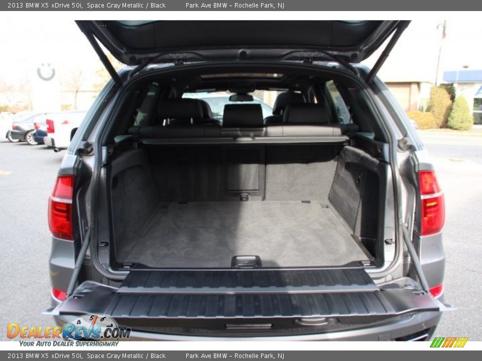 2013 BMW X5 xDrive 50i Space Gray Metallic / Black Photo #21