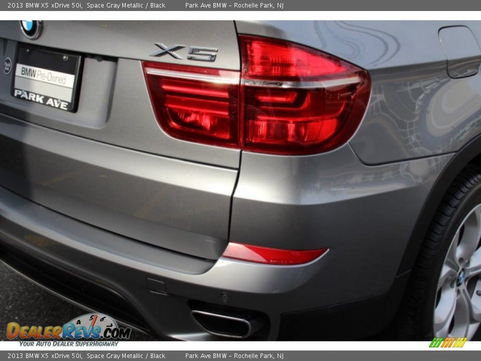 2013 BMW X5 xDrive 50i Space Gray Metallic / Black Photo #22