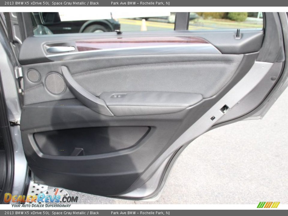 2013 BMW X5 xDrive 50i Space Gray Metallic / Black Photo #23