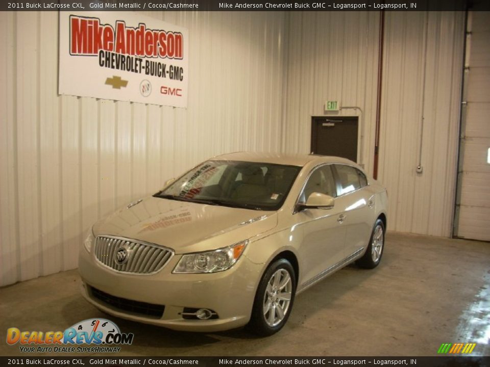 2011 Buick LaCrosse CXL Gold Mist Metallic / Cocoa/Cashmere Photo #1