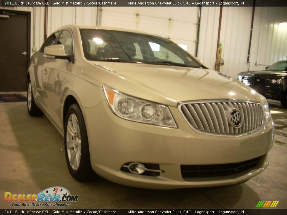 2011 Buick LaCrosse CXL Gold Mist Metallic / Cocoa/Cashmere Photo #5