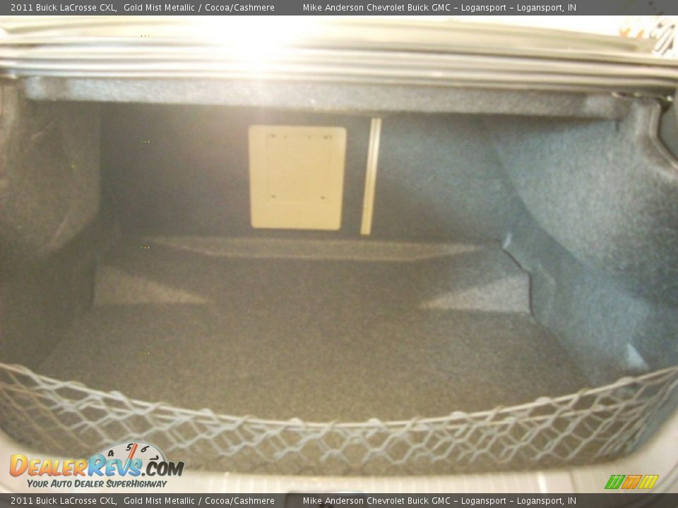 2011 Buick LaCrosse CXL Gold Mist Metallic / Cocoa/Cashmere Photo #15