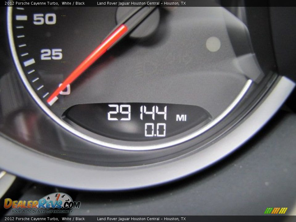 2012 Porsche Cayenne Turbo White / Black Photo #18