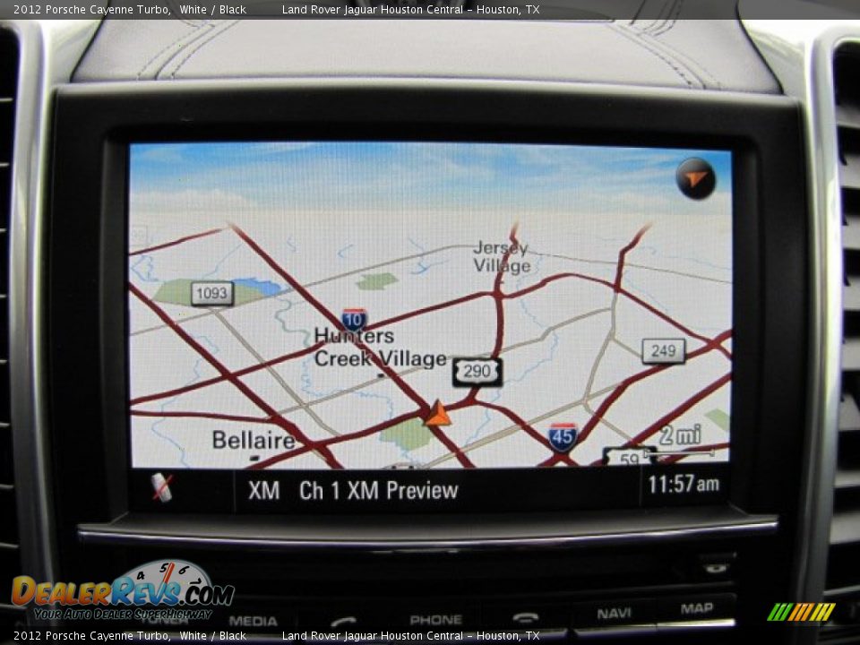 2012 Porsche Cayenne Turbo White / Black Photo #19