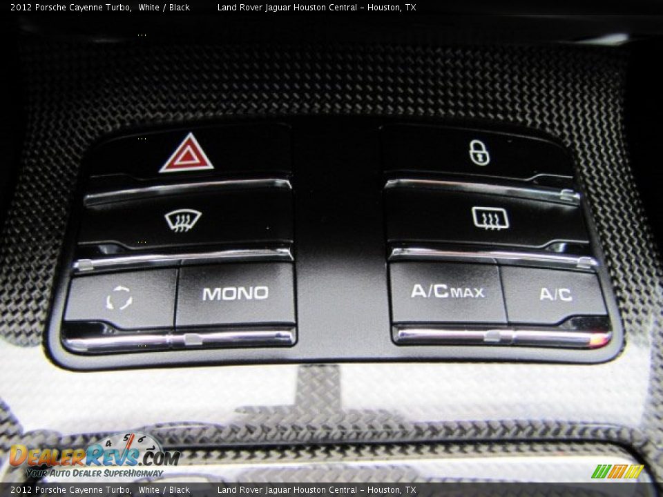 2012 Porsche Cayenne Turbo White / Black Photo #22