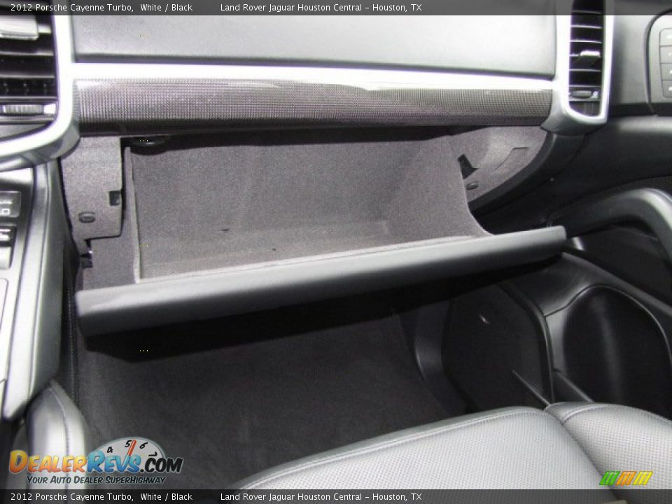 2012 Porsche Cayenne Turbo White / Black Photo #26