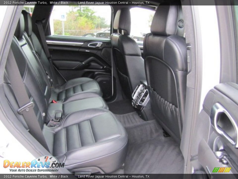 2012 Porsche Cayenne Turbo White / Black Photo #30