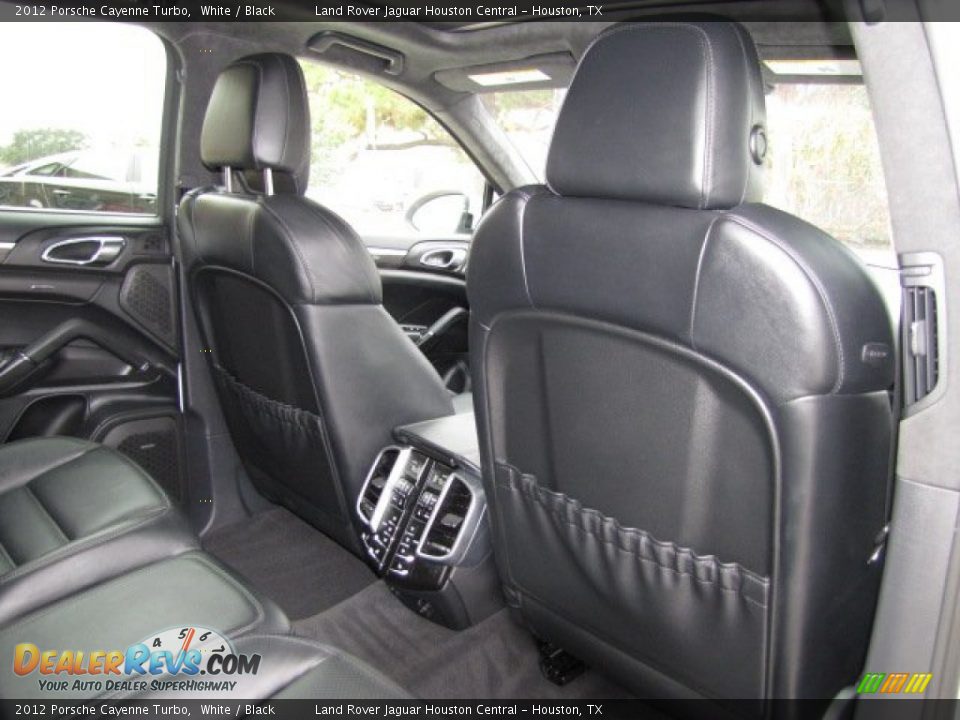 2012 Porsche Cayenne Turbo White / Black Photo #31