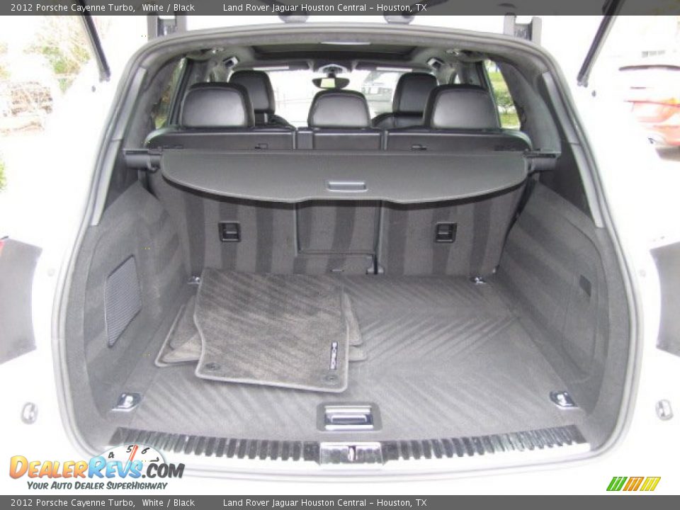 2012 Porsche Cayenne Turbo White / Black Photo #33