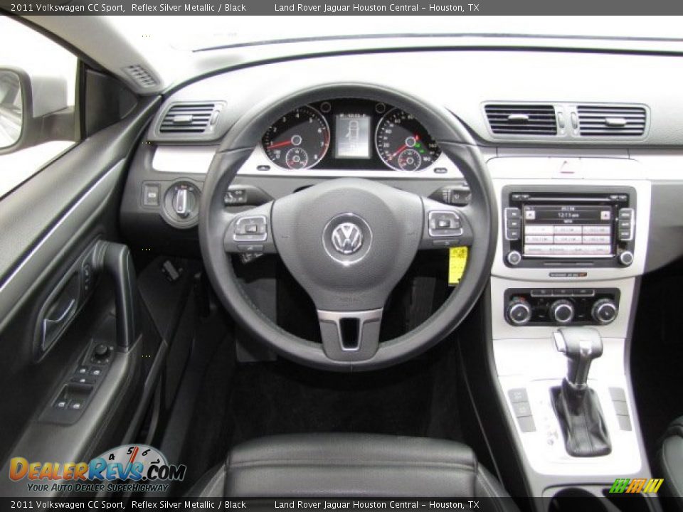 2011 Volkswagen CC Sport Reflex Silver Metallic / Black Photo #13