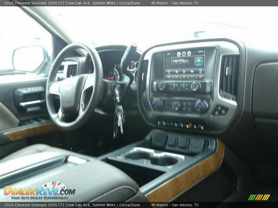 2014 Chevrolet Silverado 1500 LTZ Crew Cab 4x4 Summit White / Cocoa/Dune Photo #20