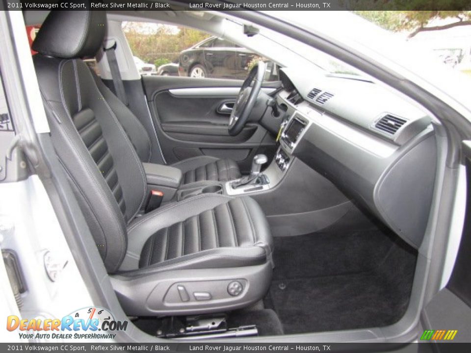 2011 Volkswagen CC Sport Reflex Silver Metallic / Black Photo #27