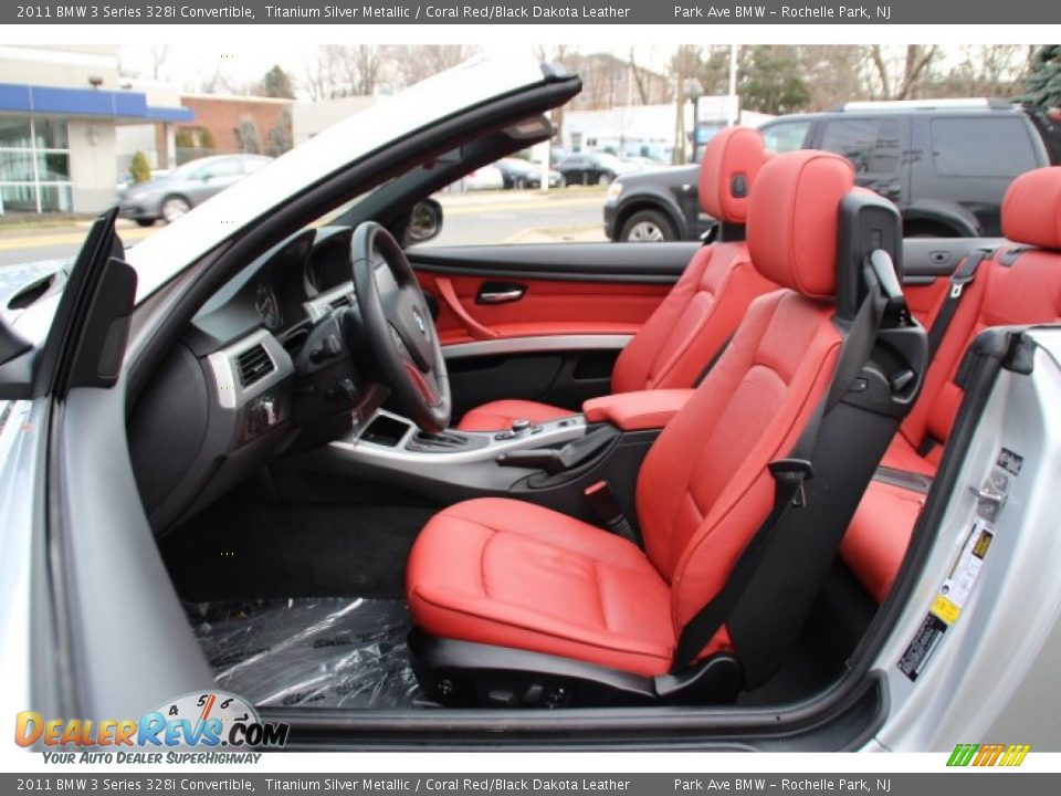 Front Seat of 2011 BMW 3 Series 328i Convertible Photo #11