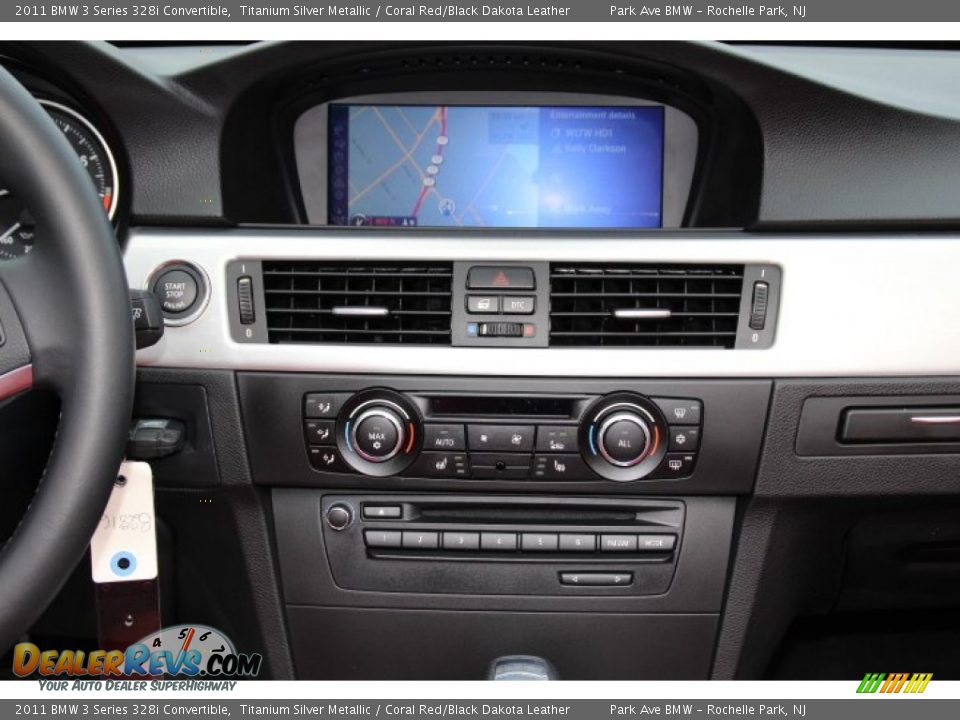 2011 BMW 3 Series 328i Convertible Titanium Silver Metallic / Coral Red/Black Dakota Leather Photo #14