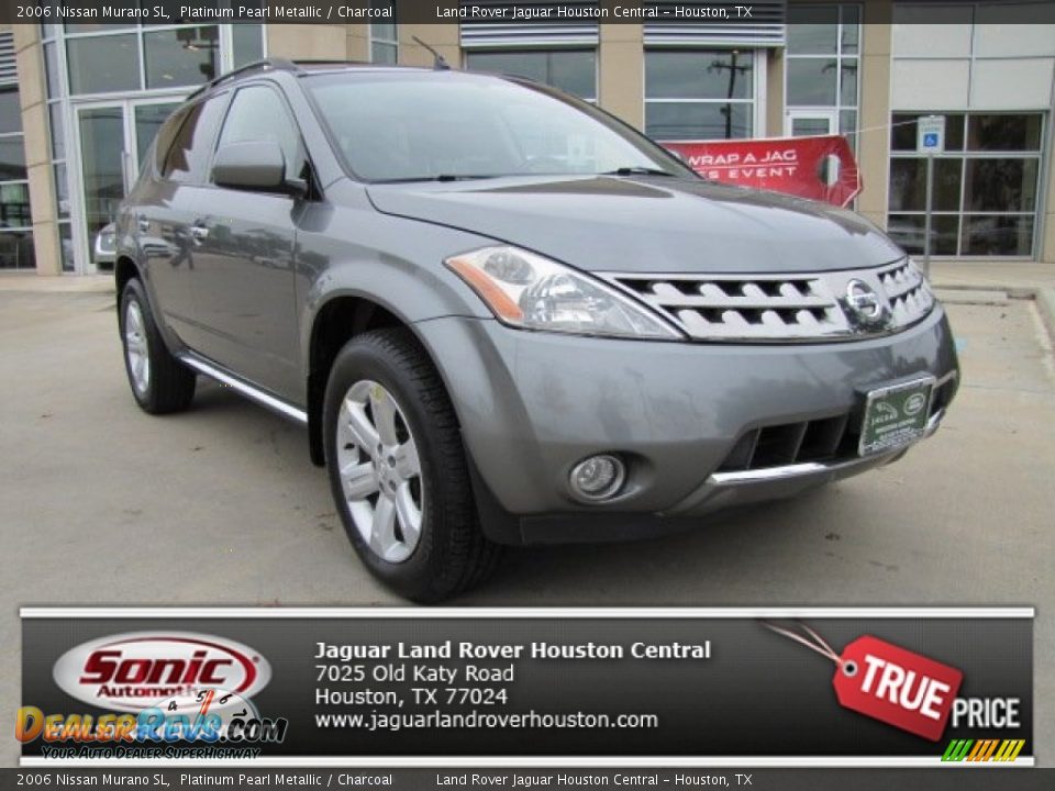 2006 Nissan Murano SL Platinum Pearl Metallic / Charcoal Photo #1