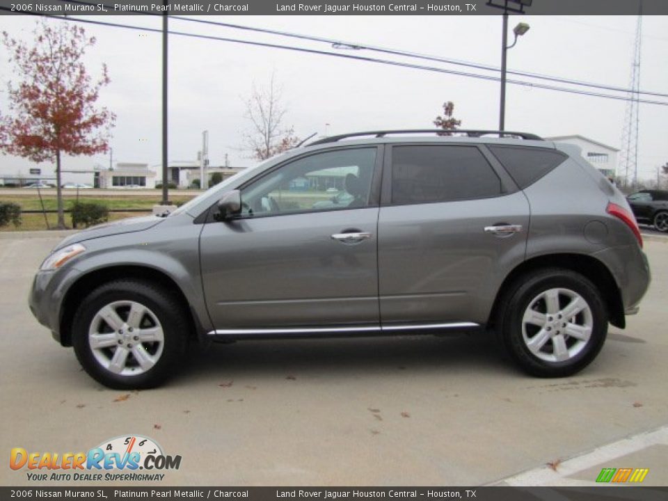 2006 Nissan Murano SL Platinum Pearl Metallic / Charcoal Photo #7