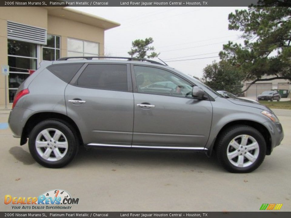 2006 Nissan Murano SL Platinum Pearl Metallic / Charcoal Photo #11