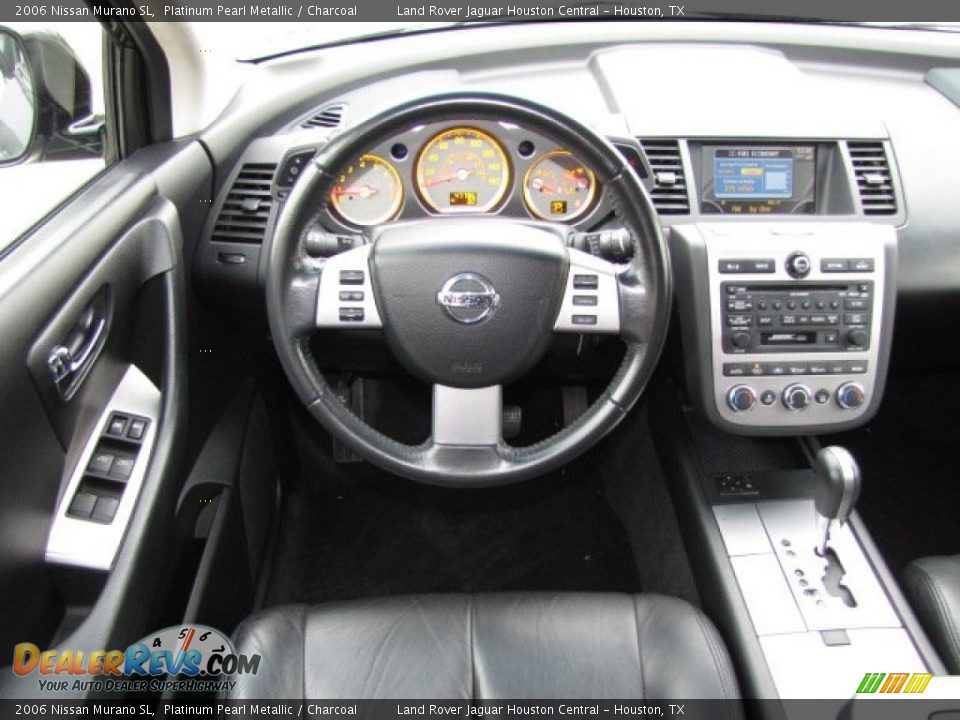 2006 Nissan Murano SL Platinum Pearl Metallic / Charcoal Photo #12