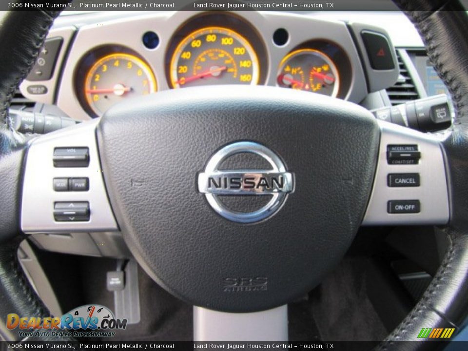 2006 Nissan Murano SL Platinum Pearl Metallic / Charcoal Photo #13