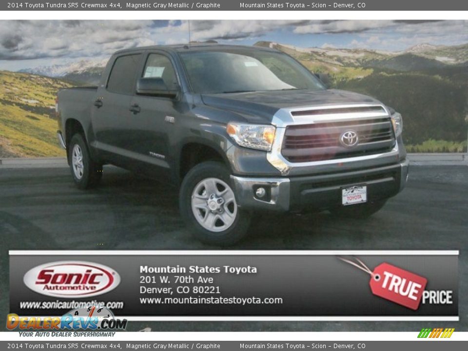 2014 Toyota Tundra SR5 Crewmax 4x4 Magnetic Gray Metallic / Graphite Photo #1