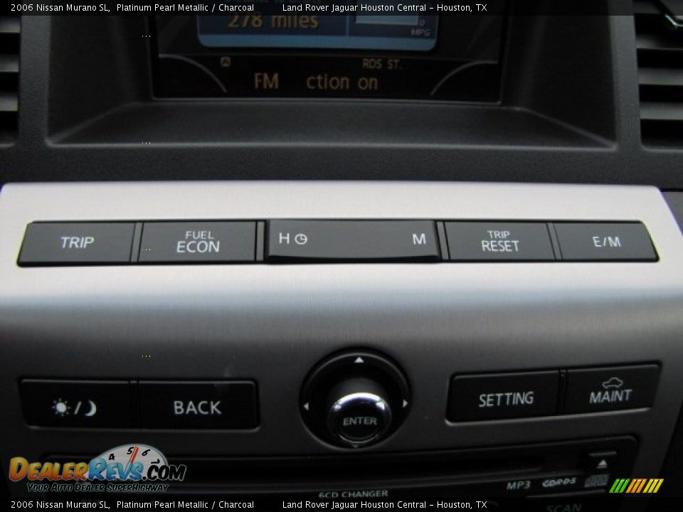 2006 Nissan Murano SL Platinum Pearl Metallic / Charcoal Photo #19