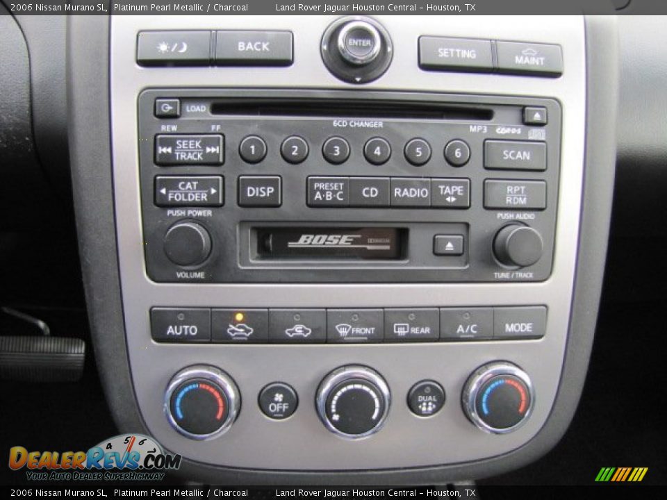 2006 Nissan Murano SL Platinum Pearl Metallic / Charcoal Photo #20