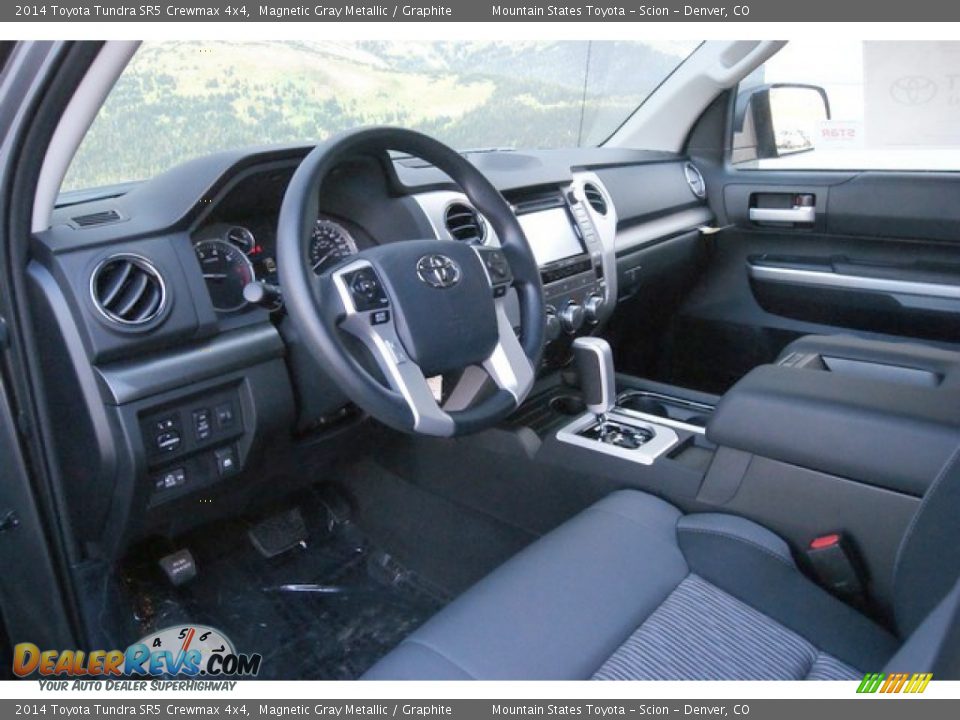 2014 Toyota Tundra SR5 Crewmax 4x4 Magnetic Gray Metallic / Graphite Photo #5