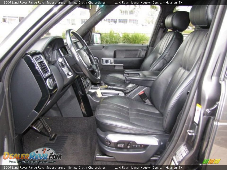 2006 Land Rover Range Rover Supercharged Bonatti Grey / Charcoal/Jet Photo #2