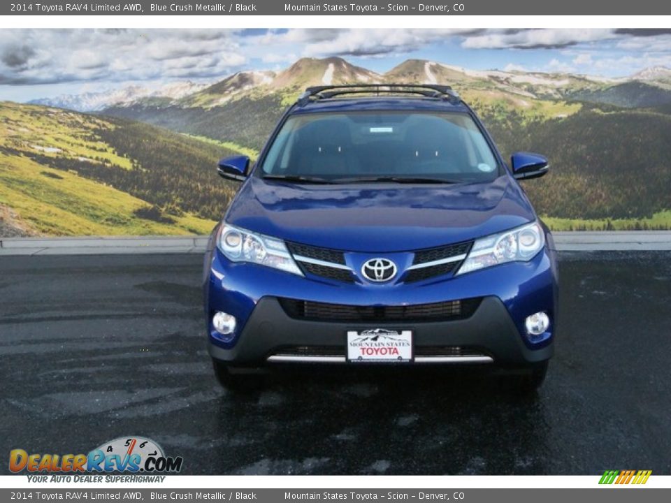 2014 Toyota RAV4 Limited AWD Blue Crush Metallic / Black Photo #2